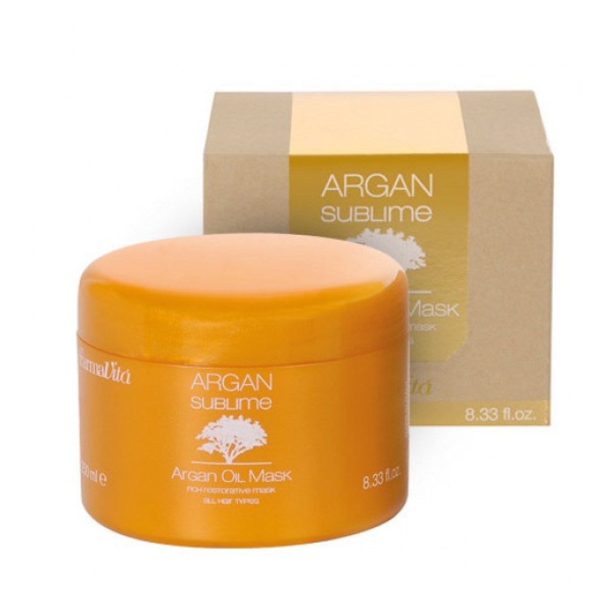 Подхранваща маска с арганово масло FarmaVita Argan Sublime Oil Mask 250ml