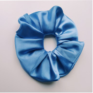 Скрънчи в светло син цвят