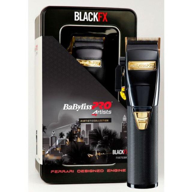 Професионална безжична машинка Babyliss PRO BlackFX Clipper FX8700BKE