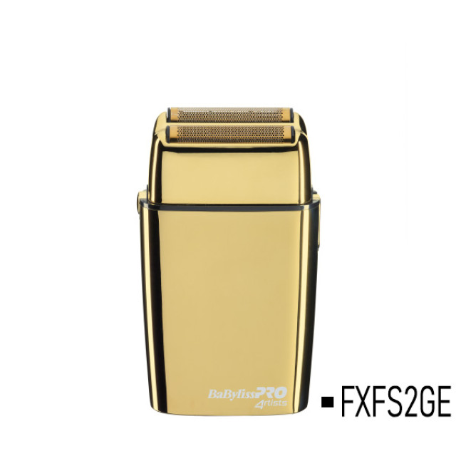 Професионална самобръсначка с двойна глава Babyliss PRO FoilFX02 Gold Shaver FXFS2GE
