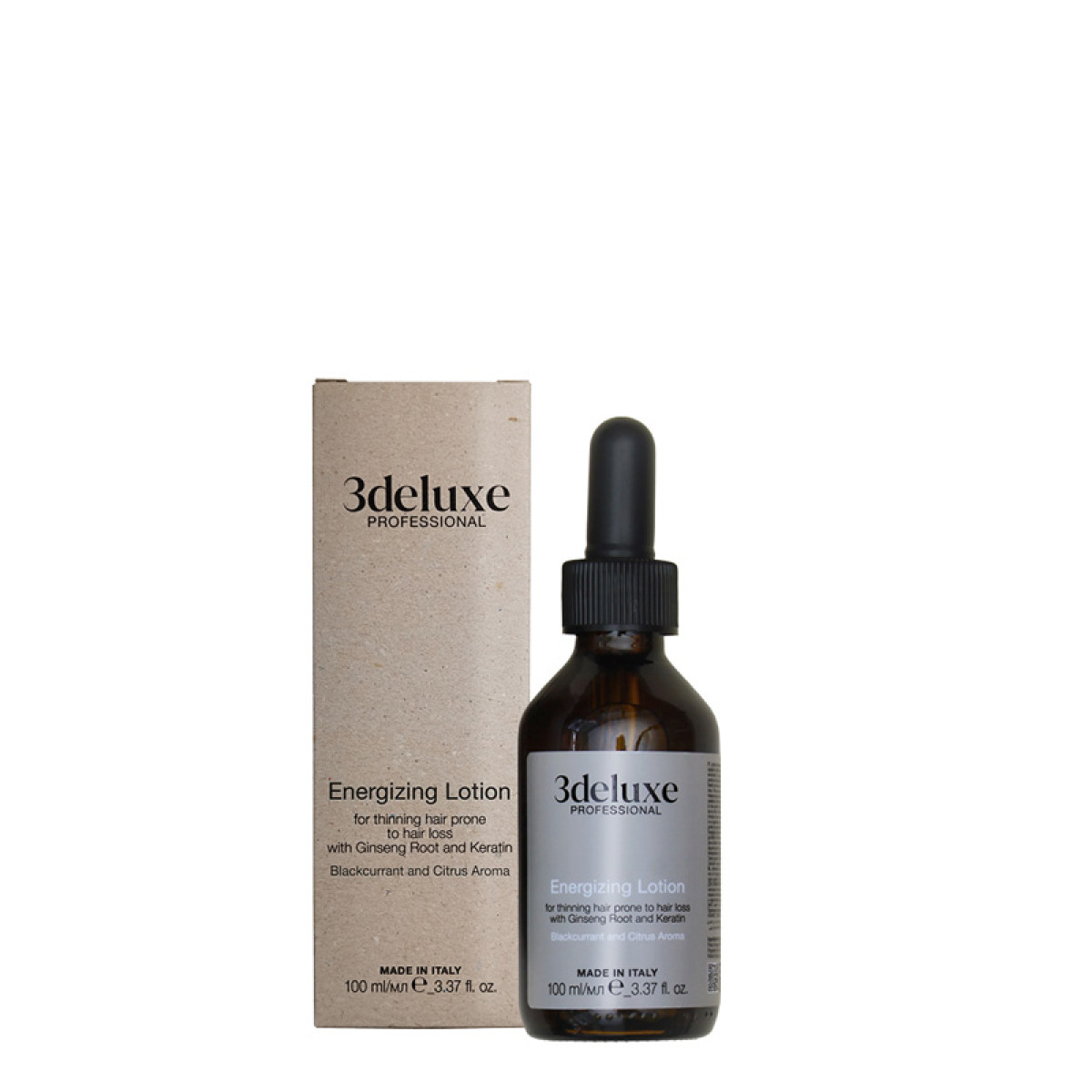 Енергизиращ лосион против косопад 3DeLuXe Рrofessional Energizing Lotion 100ml