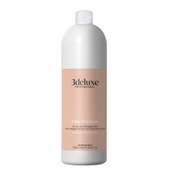 Уплътняващ шампоан с кератин и хиалуронова киселина 3Deluxe Рrofessional Filler Shampoo 1000ml