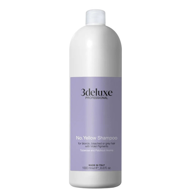 Шампоан против жълти оттенъци 3DeLuXe Рrofessional No Yellow Shampoo 1000ml