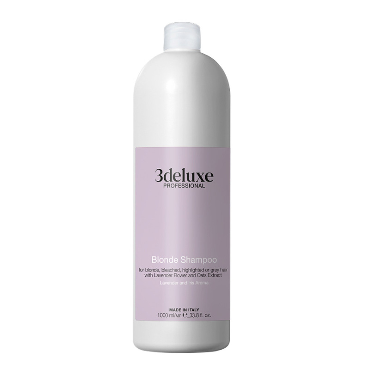 Хидратиращ шампоан за руса коса 3DeLuXe Рrofessional Blonde Shampoo 1000ml