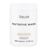 Маска за подхранване на косата 3DeLuXe Рrofessional Nutritive Mask 1000ml