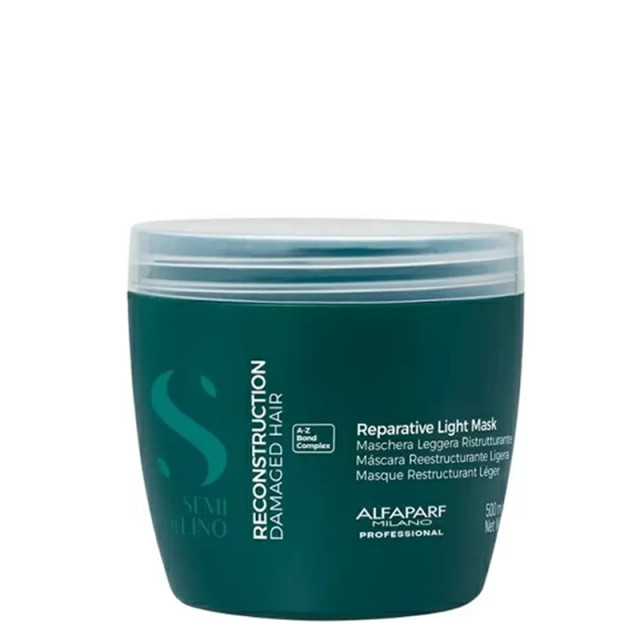 Възстановяваща маска за фина увредена коса ALFAPARF SEMI DI LINO RECONSTRUCTION REPARATIVE LIGHT MASK 500ml