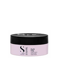 Вакса със силна фиксация и матов финиш  Alfaparf Semi di Lino Funk Clay 90ml