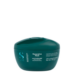 Маска за изтощена коса с екстракт от бамбук и ленено семе ALFAPARF SEMI DI LINO RECONSTRUCTION REPARATIVE MASK 200ml