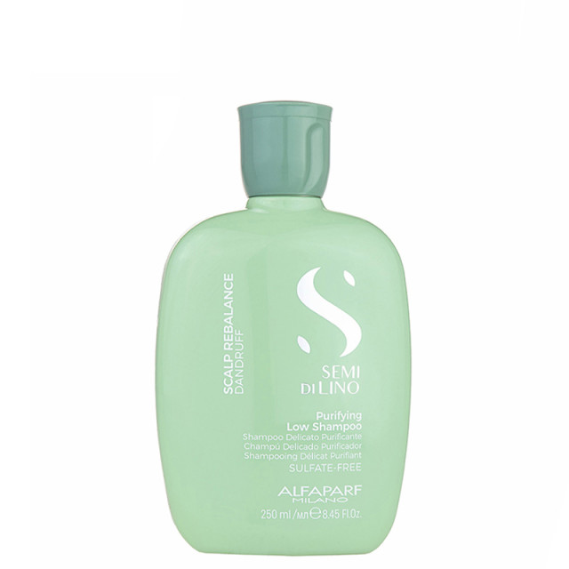 Почистващ шампоан против пърхот Alfaparf Semi di Lino Scalp Rebalance Purifying Shampoo 250ml