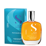 Многофункционално масло за къдрава коса Alfaparf Semi di Lino Curls Multi-Benefit Oil 100ml