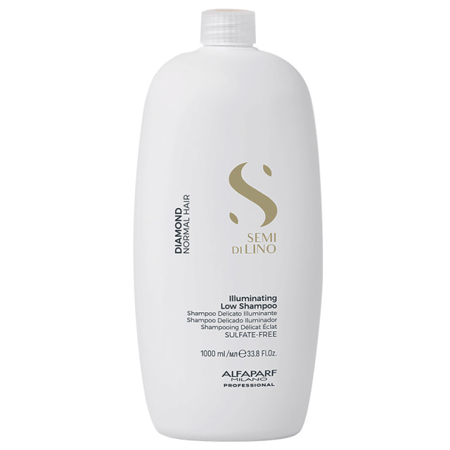 Шампоан за диамантен блясък ALFAPARF SEMI DI LINO DIAMOND ILLUMINATING LOW SHAMPOO 1000ml
