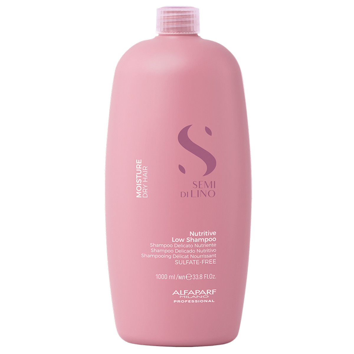 Подхранващ шампоан за суха коса ALFAPARF SEMI DI LINO MOISTURE NUTRITIVE LOW SHAMРOO 1000ml