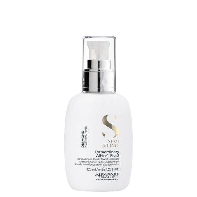 Спрей-флуид за диамантен блясък 10 в 1 ALFAPARF SEMI DI LINO DIAMOND EXTRAORDINARY FLUID 125ml