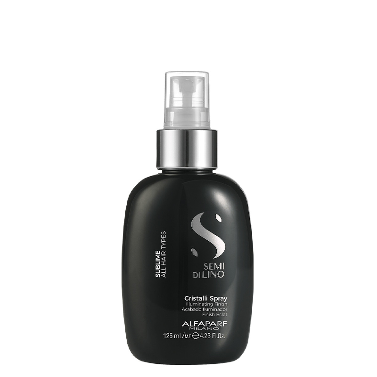 Спрей-кристали за мигновен блясък ALFAPARF SEMI DI LINO SUBLIME CRYSTALLI SPRAY 125ml