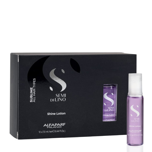 Ампули за обем и блясък ALFAPARF SEMI DI LINO ILLUMINATING SHINE LOTION 12x13ml