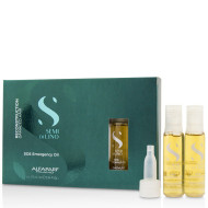 Дълбоко възстановяващи ампули за силно изтощена коса ALFAPARF SEMI DI LINO RECONSTRUCTION SOS EMERGENCY OIL 6X13ml