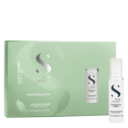 Енергизиращи ампули против косопад Alfaparf Semi di Lino Scalp Renew Energizing Lotion 12x10ml