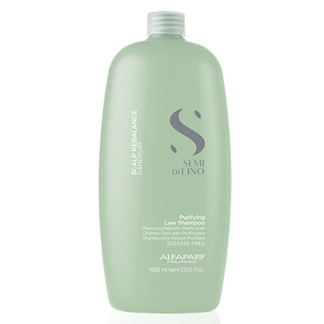 Почистващ шампоан против пърхот Alfaparf Semi di Lino Scalp Rebalance Purifying Shampoo 1000ml