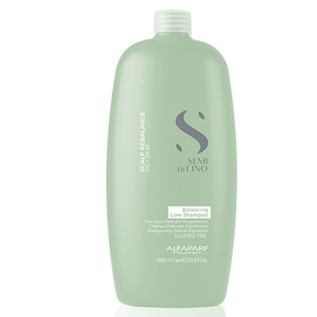 Себобалансиращ шампоан за мазен скалп Alfaparf Semi di Lino Scalp Rebalance Oily Skin 1000ml