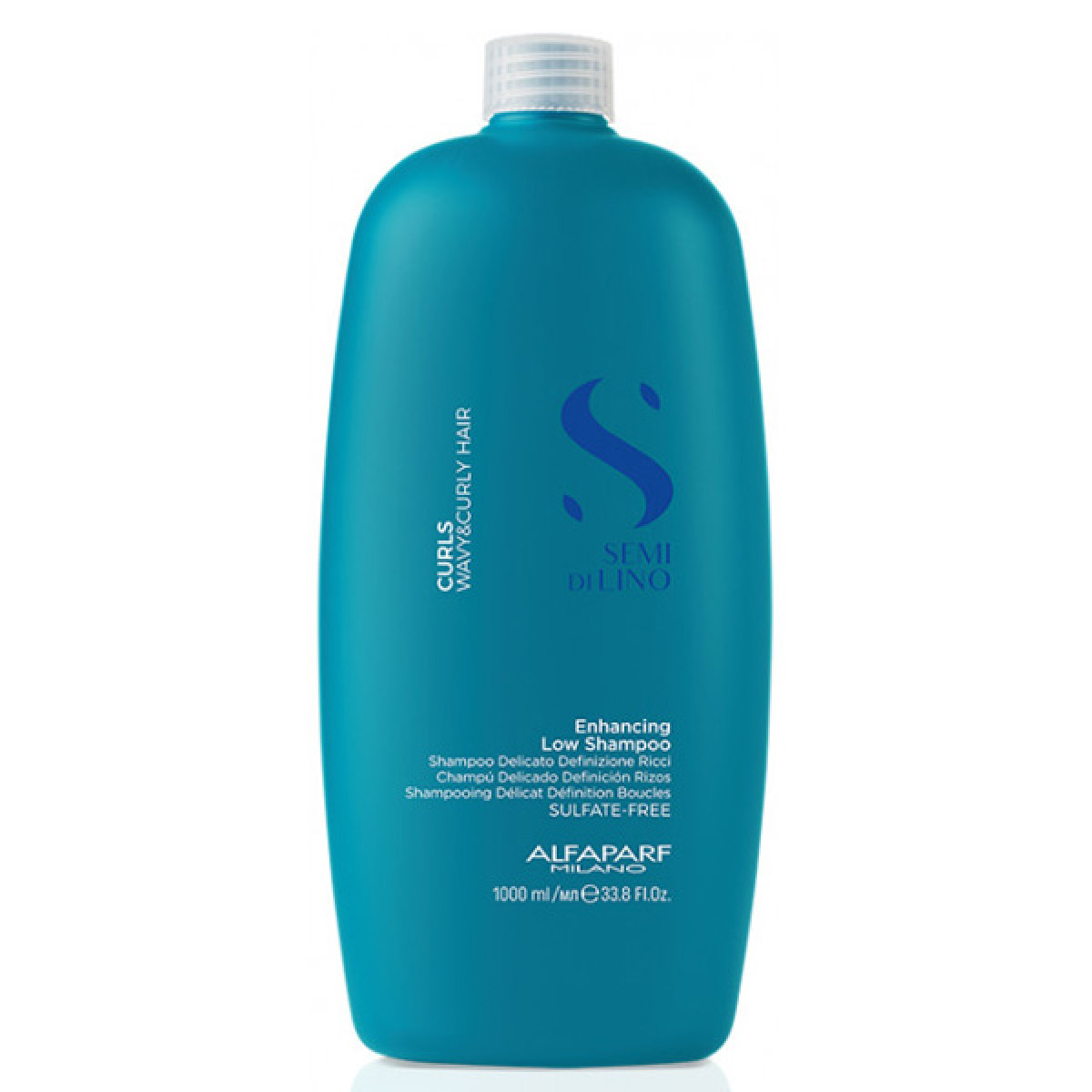 Хидратиращ шампоан за изразителни къдрици Alfaparf Semi di Lino Curls Enhancing Low Shampoo 1000ml