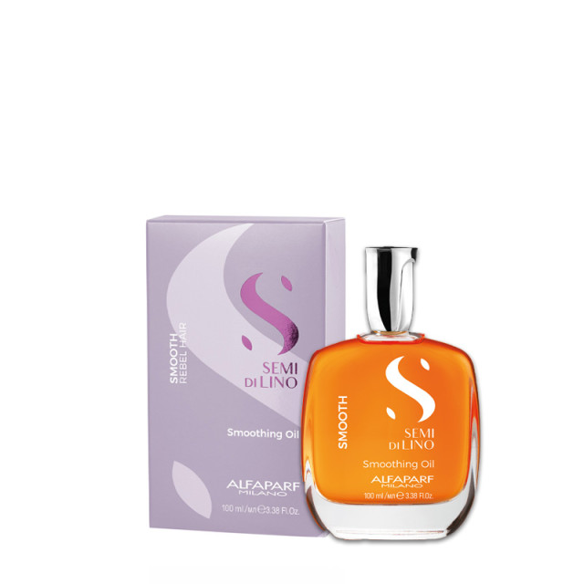 Термозащитно заглаждащо масло Alfaparf Semi di Lino Smooth Oil 100ml