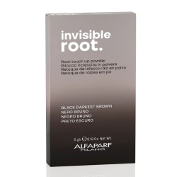 Оцветяваща пудра за корени в тъмно кестеняв цвят Alfaparf Invisible Root Touch Up Powder Black Darkest Brown 5 гр