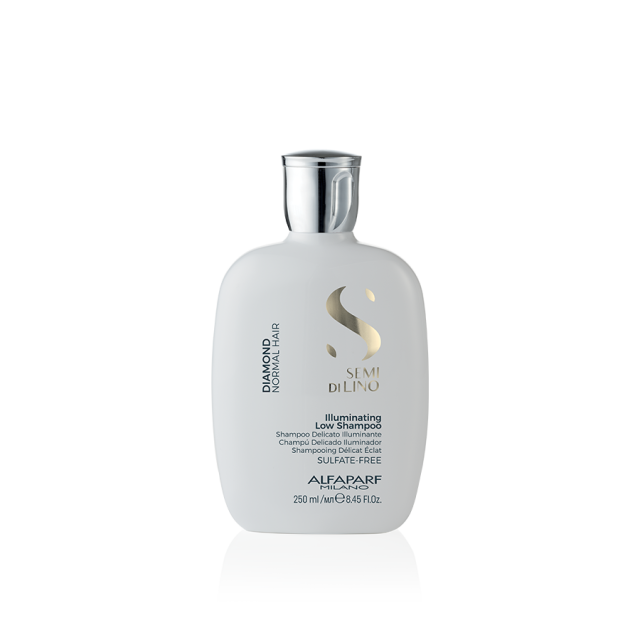 Шампоан за диамантен блясък ALFAPARF SEMI DI LINO DIAMOND ILLUMINATING LOW SHAMPOO 250ml
