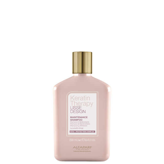 Поддържащ шампоан с кератин и колаген ALFAPARF LISSE DESIGN KERATIN THERAPY MAINTENANCE SHAMPOO 250ml