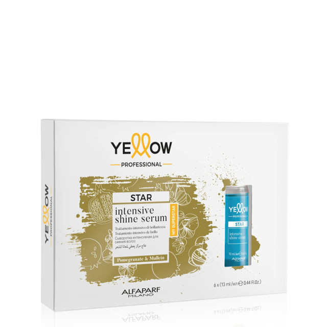 Ампули за интензивен блясък Alfaparf Yellow Star Intensive Shine Serum 6x13ml