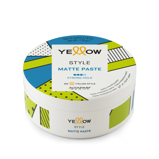 Матираща вакса със силна фиксация Yellow Style Matte Paste 100ml