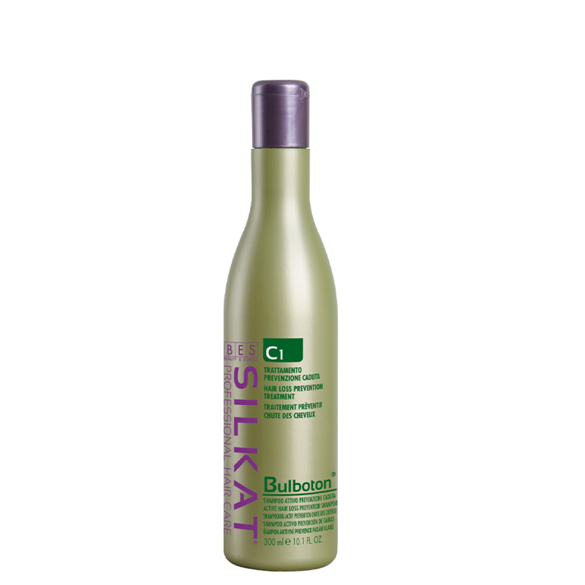 Шампоан против косопад BES Silkat Bulboton Active Hair Loss Prevention Shampoo С1 300 ml