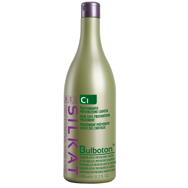 Шампоан против косопад BES Silkat Bulboton Active Hair Loss Prevention Shampoo С1 1000ml