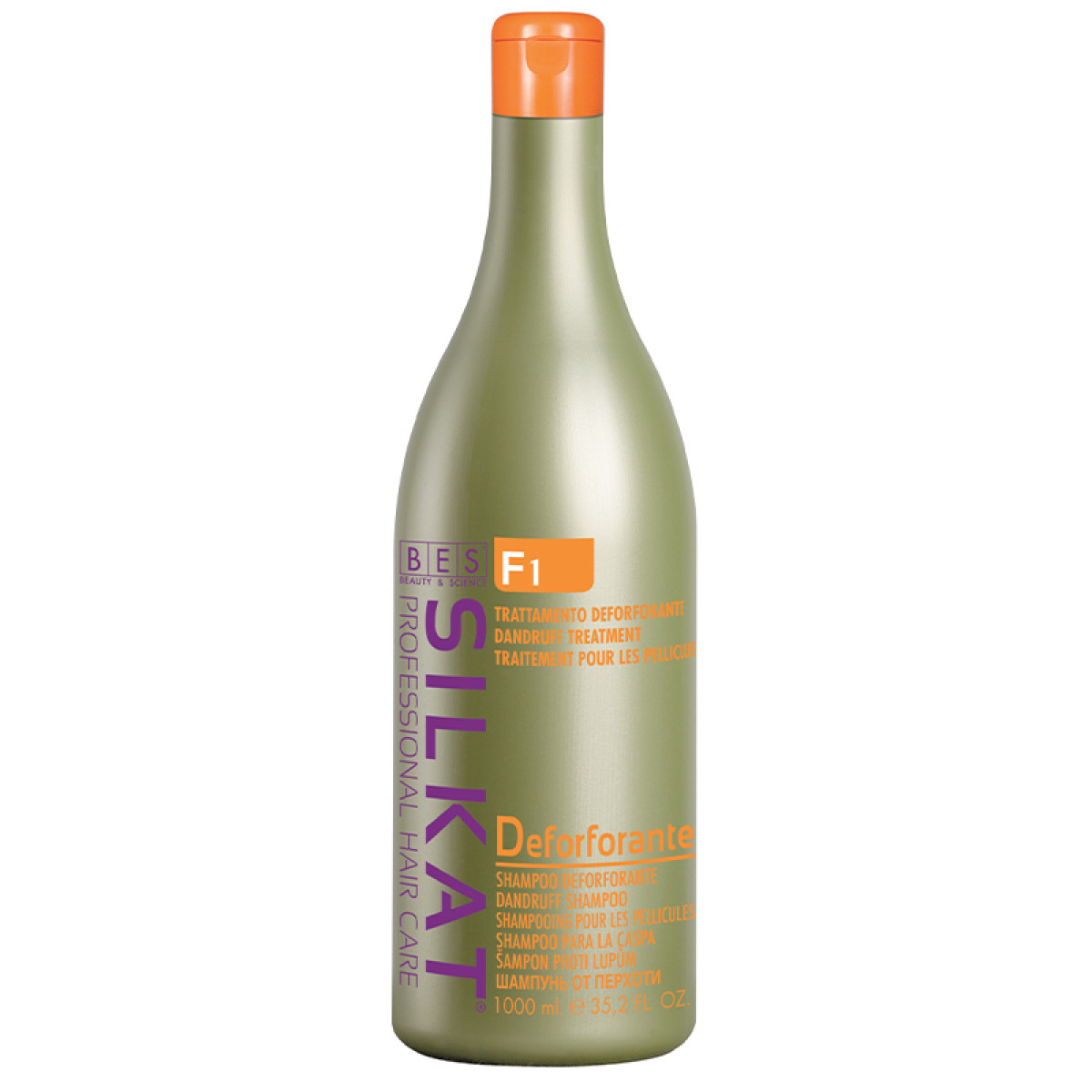 Шампоан против пърхот BES Silkat Dandruff Treatment Active F1 1000ml