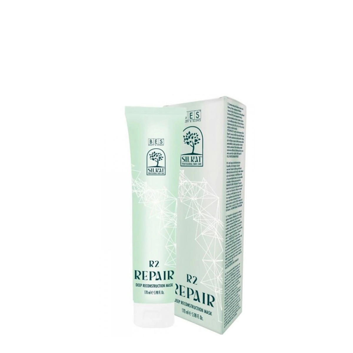 Дълбоко възстановяваща маска за увредена коса BES Silkat Repair Deep Reconstruction Mask R2 170ml