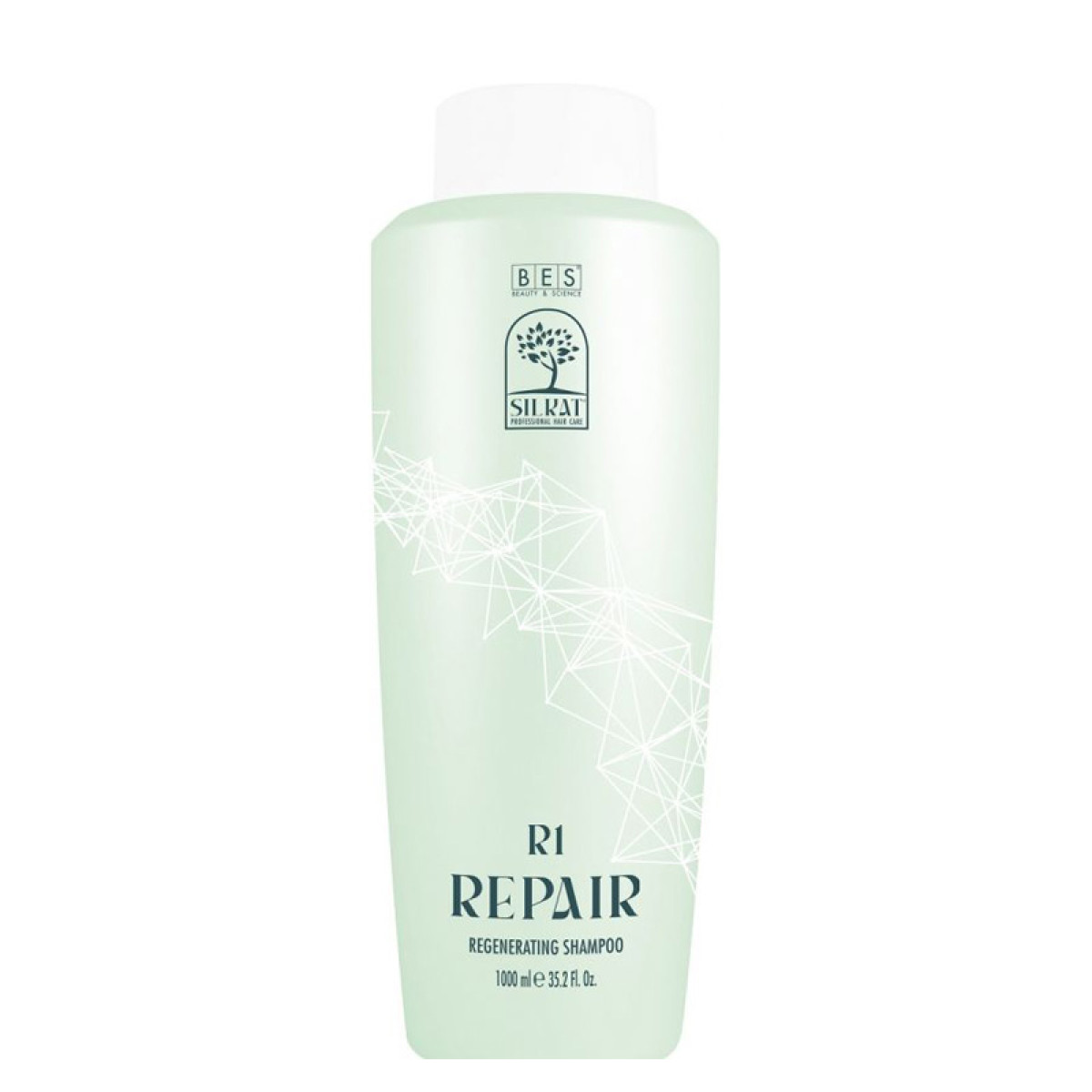Възстановяващ шампоан за увредена коса BES Silkat Repair Shampoo R1 1000ml