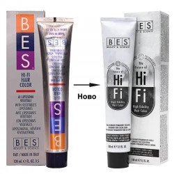 Боя за коса с растителни липозоми и кератин BES HI-FI Hair Color 100ml