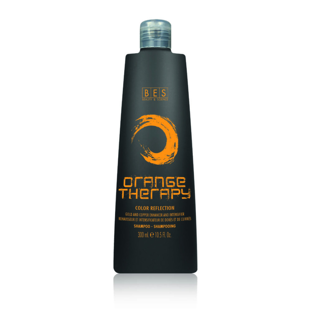 Оцветяващ шампоан в оранжево-меден цвят BES Color Reflection Orange Therapy Shampoo 300ml 