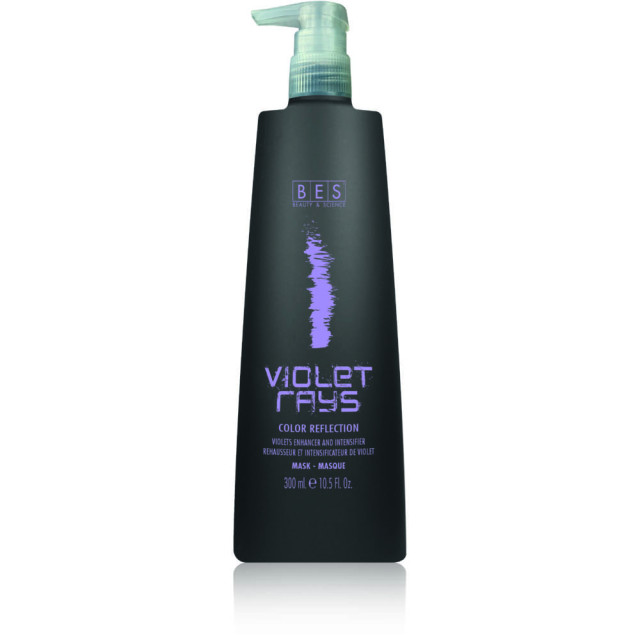 Оцветяваща маска в лилав цвят BES Color Reflection Violet Rays Mask 300ml