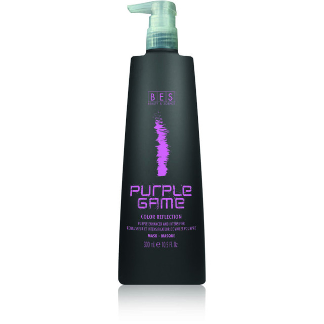 Оцветяваща маска в пурпурно розов цвят BES Color Reflection Purple Game Mask 300ml