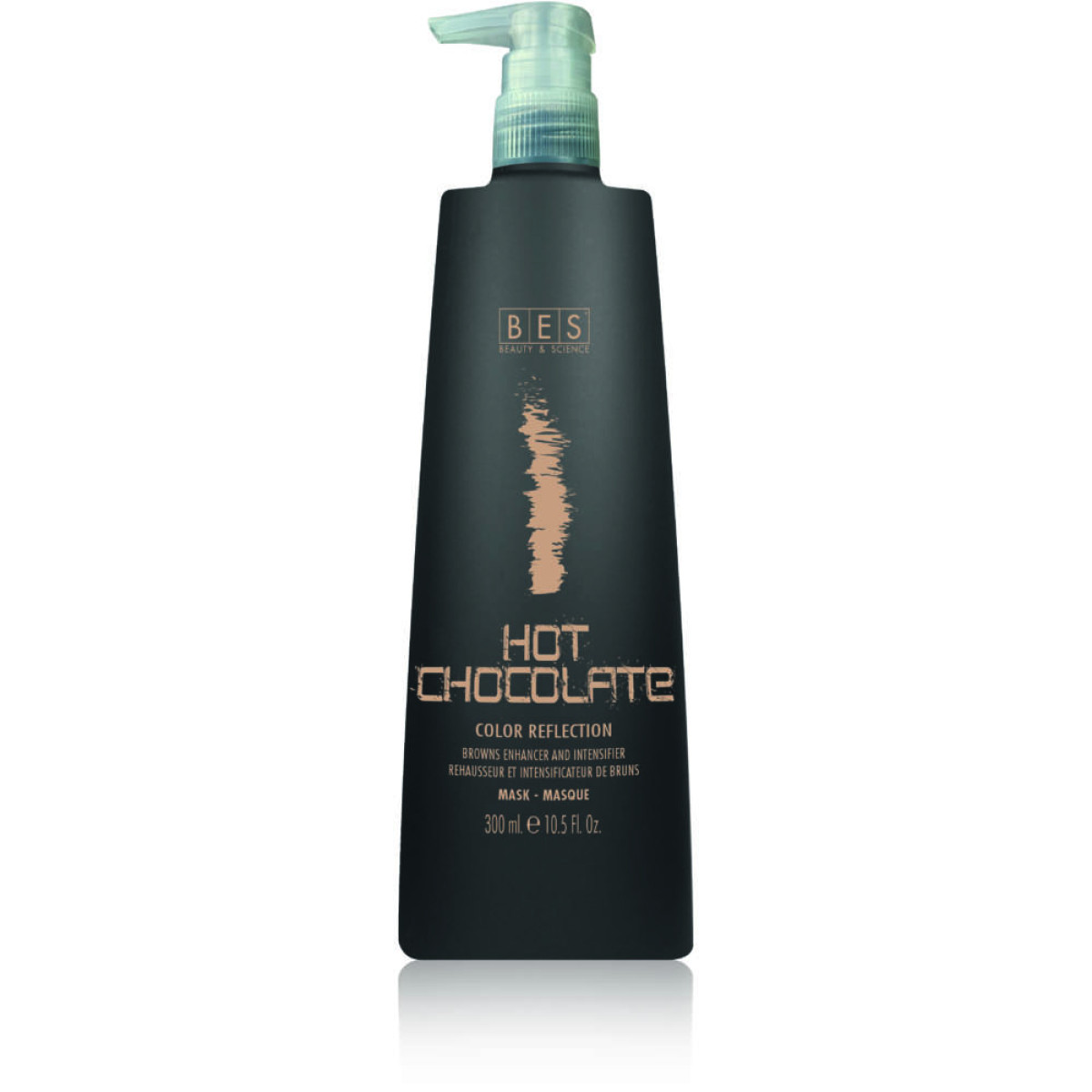 Оцветяваща маска в топъл шоколадов цвят BES Color Reflection Hot Chocolate Mask 300ml