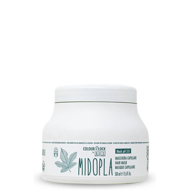 Реконструираща маска с протеини за боядисана коса BES Colour Lock Midopla 500ml