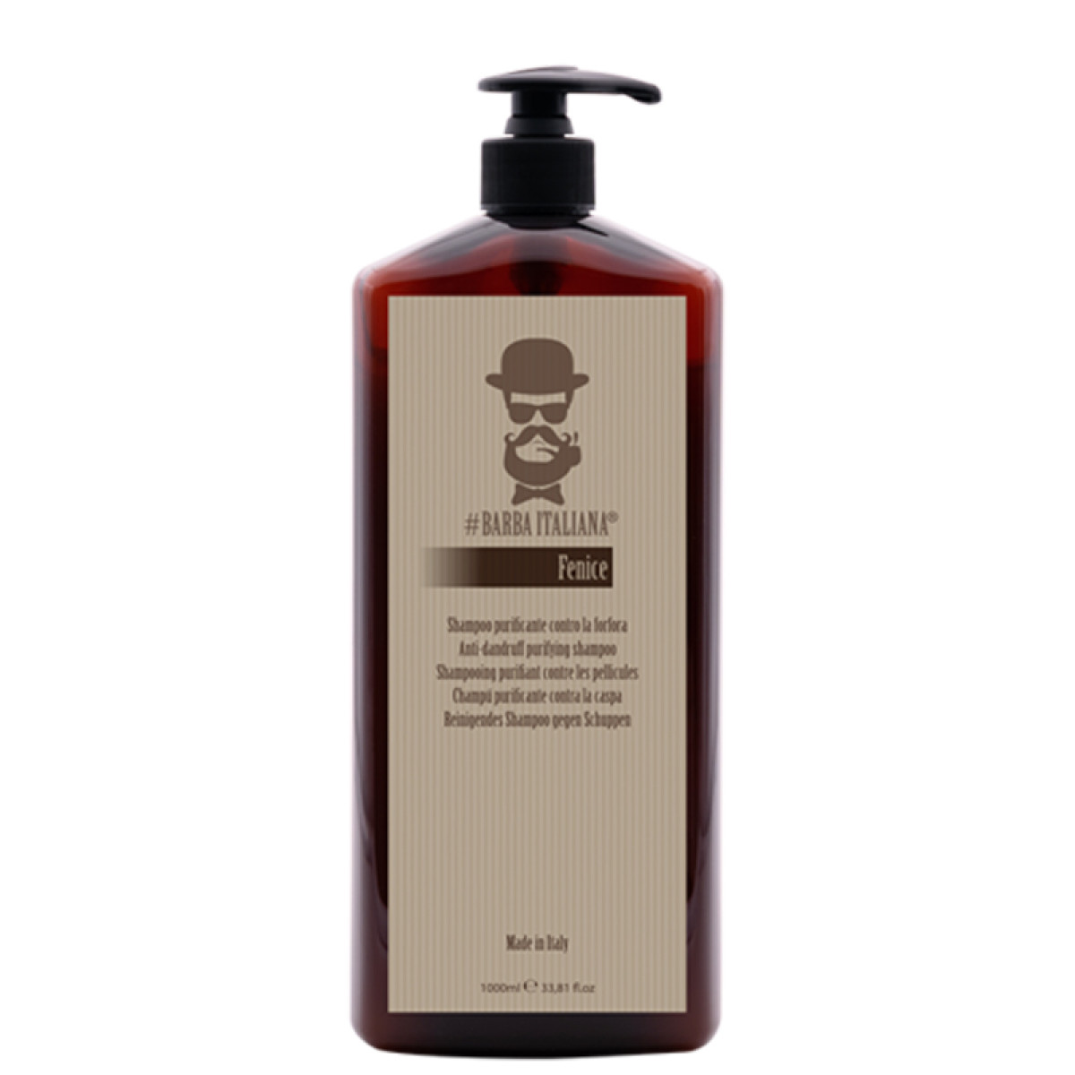 Шампоан против пърхот Barba Italiana Fenice Anti-Dandruff Purifyng Shampoo 1000ml