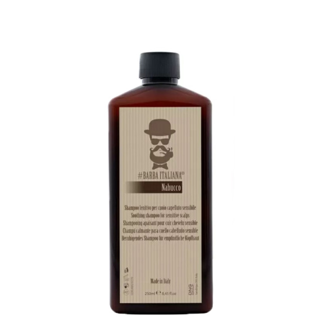 Успокояващ шампоан за чувствителен скалп Barba Italiana Nabucco Soothing Shampoo 250ml