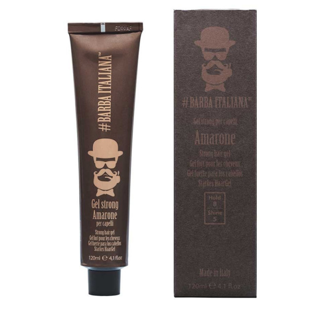 Гел за коса със силна фиксация Barba Italiana Amarone 120ml