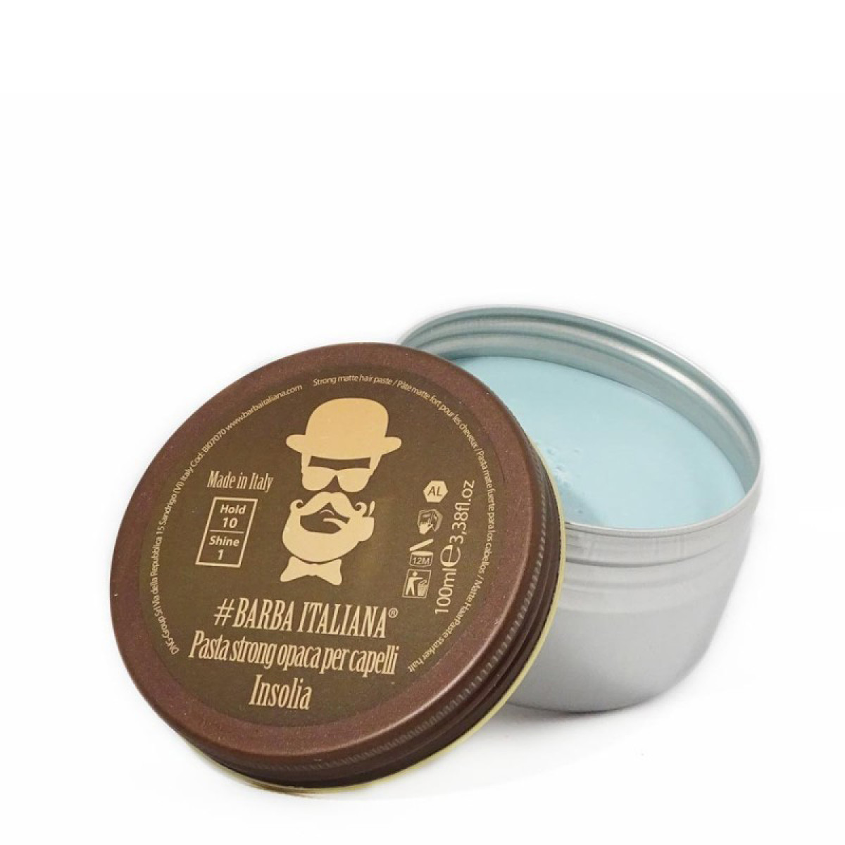 Матираща паста за коса с екстремно силна фиксация Barba Italiana Insola 100ml