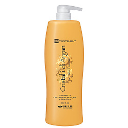 Подхранващ шампоан с арганово масло и алое вера Brelil Cristalli Di Argan Intensive Beauthy Shampoo 1000ml Подхранващ шампоан с арганово масло и алое вера Brelil Cristalli Di Argan Intensive Beauthy Shampoo 1000ml