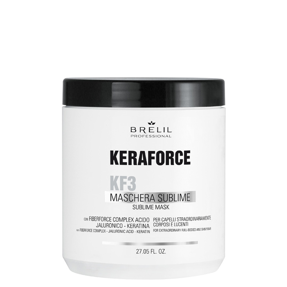 Дълбоко възстановяваща маска за третирана коса Brelil Keraforce Sublime KF3 Mask 800ml Дълбоко възстановяваща маска за третирана коса Brelil Keraforce Sublime KF3 Mask 800ml