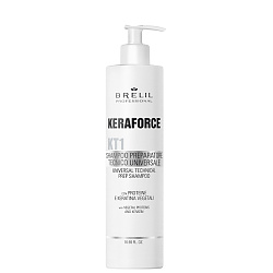 Почистващ подготвителен шампоан Brelil Keraforce Preparatore KT1 Shampoo 500ml Почистващ подготвителен шампоан Brelil Keraforce Preparatore KT1 Shampoo 500ml