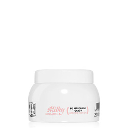 Подхранваща маска с неустоим сладък аромат и млечни протеини Brelil Milky Sensation BB Mask Gourmand Candy 250ml Подхранваща маска с неустоим сладък аромат и млечни протеини Brelil Milky Sensation BB Mask Gourmand Candy 250ml