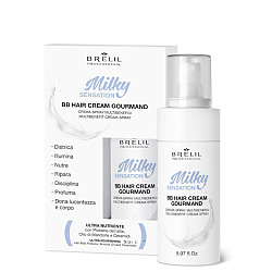 Ултра подхранващ крем с млечни протеини Brelil Milky Sensation Hair BB Cream 150ml Ултра подхранващ крем с млечни протеини Brelil Milky Sensation Hair BB Cream 150ml